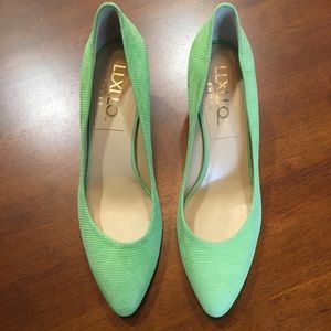 LLXLLQ “Jessie” heels - NEVER WORN! Made in Italy.